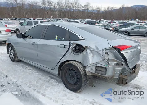 2016 Honda Civic Lx из США, поврежденный, VIN 19XFC2F55GE214466